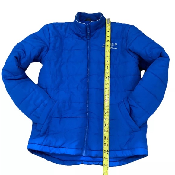EUC Eddie Bauer Blue Puffer Jacket Youth XL 16 - Picture 6 of 12